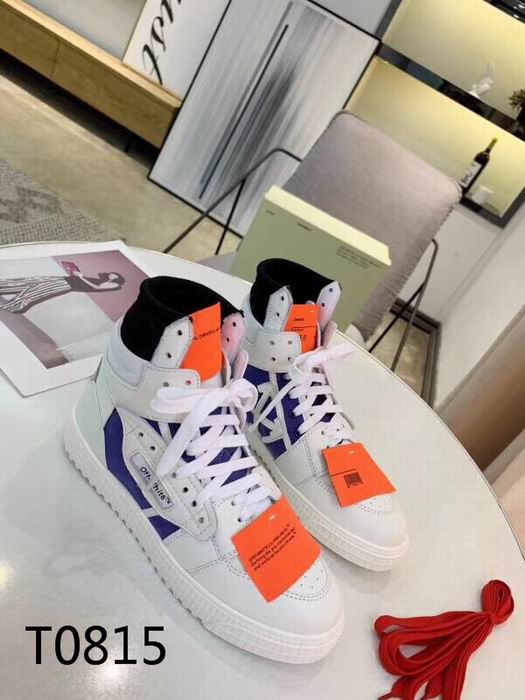 Off White Hi Shoes Wmns ID:201909c186